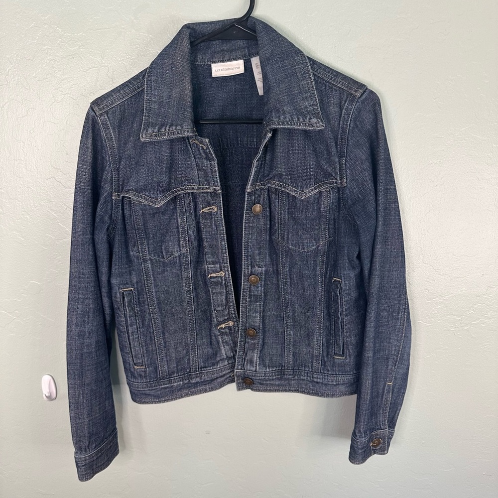 Liz Claiborne denim jacket Size S